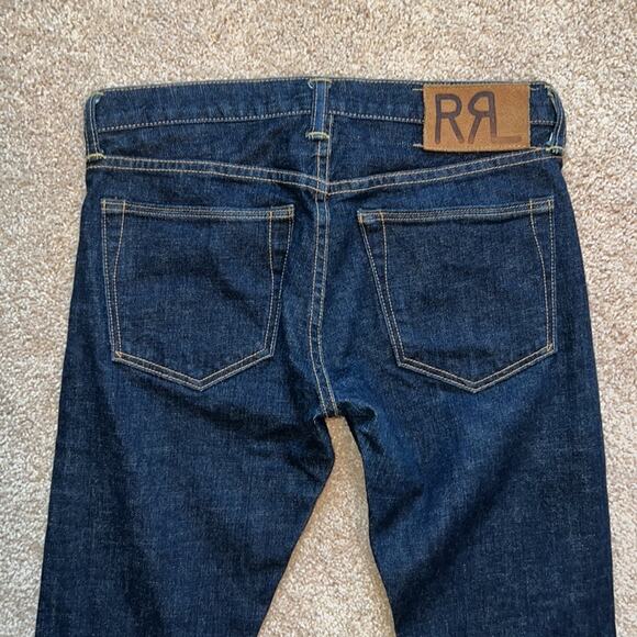 Ralph Lauren Double RL Stretch Skinny Fit Japan Woven Selvedge Denim 26 - Picture 5 of 13